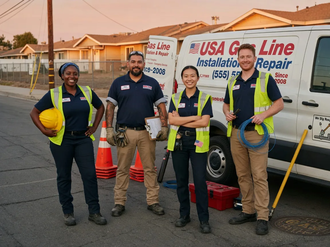 Gas Line Installation company in Hunlock Creek, PA